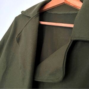 Dark green pea coat, olive green coat, army green coat, overcoat, oversized coat